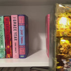 reino verde das fadas book nook diy - luz led video