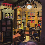 Livraria Crepúsculo | Casa Miniatura DIY