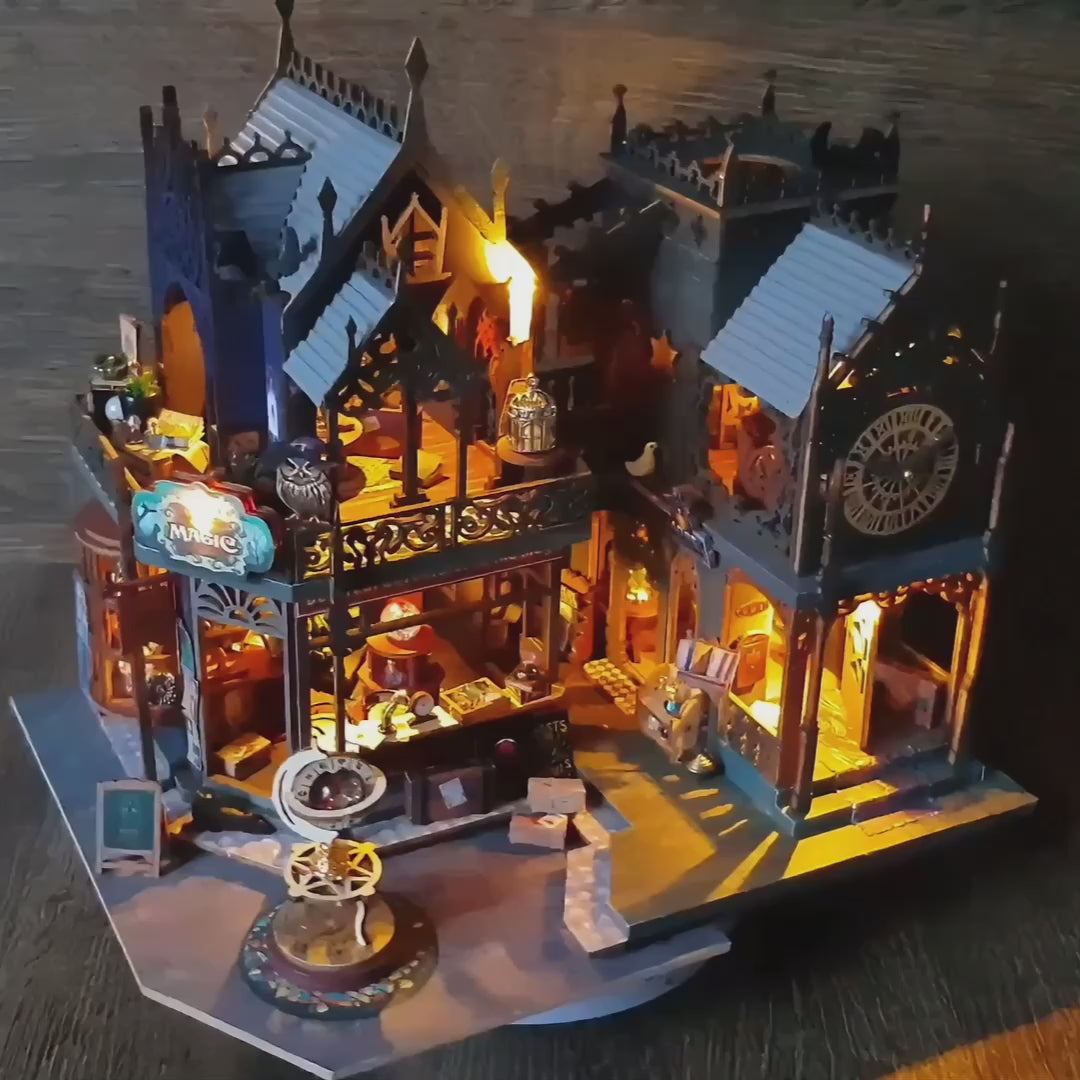 Cidade Mágica | Casa Miniatura DIY
