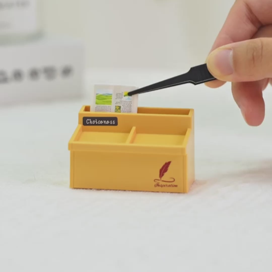livraria nostalgica casa miniatura - video principal video