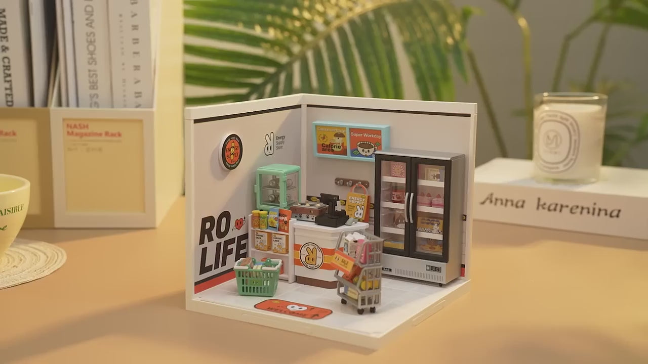 loja de conveniencia casa miniatura - video principal video