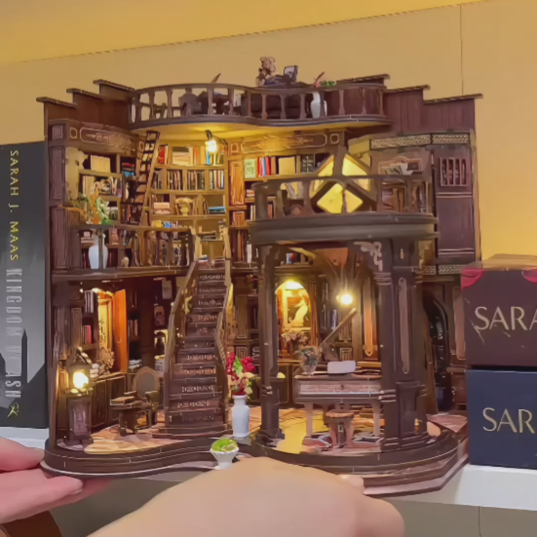 Biblioteca dos Sonhos | Casa Miniatura DIY