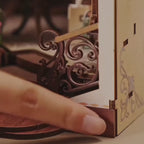 cafe charmoso book nook diy - luz led video