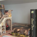 oficina de feiticos casa miniatura diy - porta abrivel video