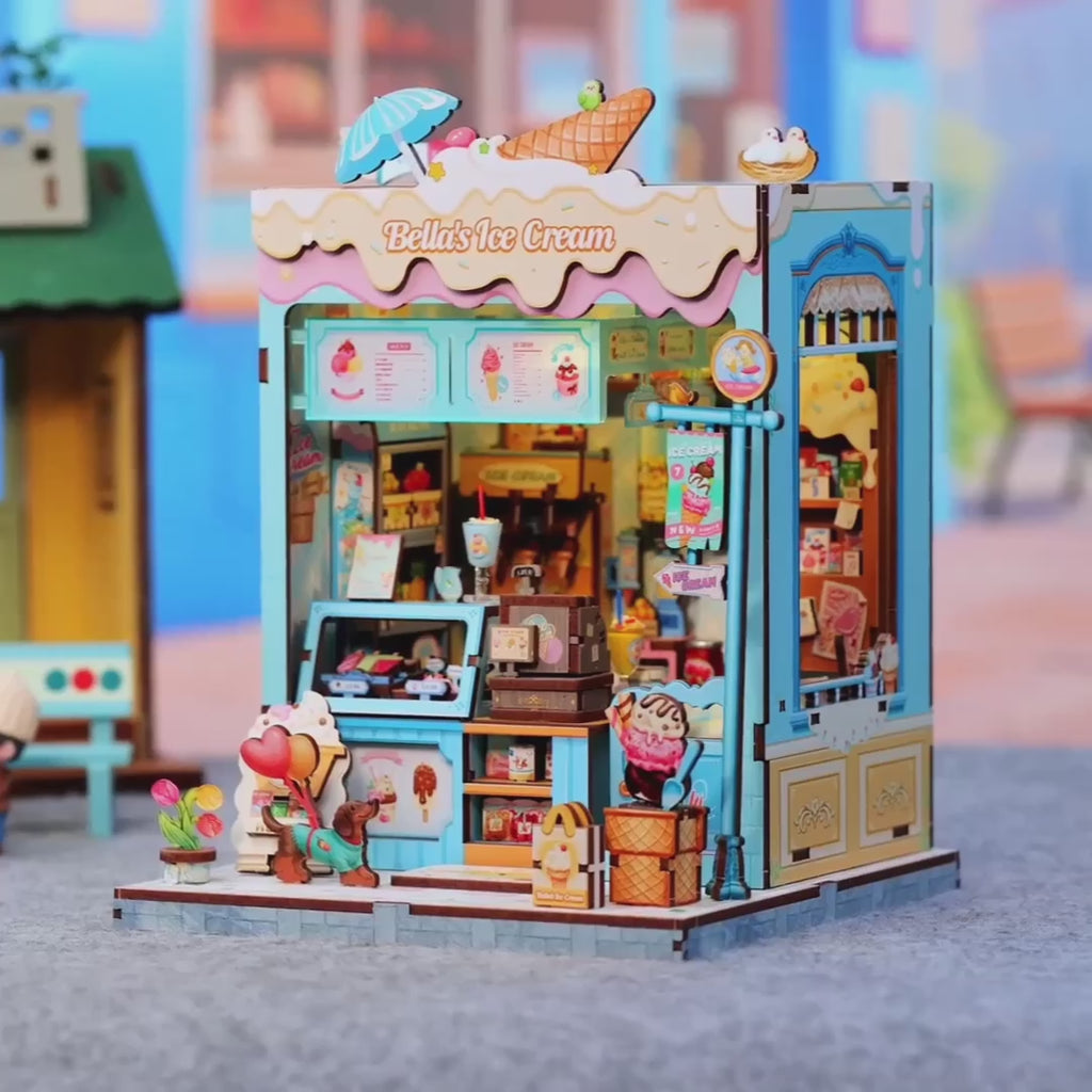 Sorveteria da Bella | Casa Miniatura DIY