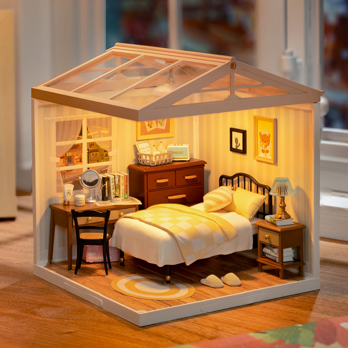 Quarto dos Bons Sonhos Casa Miniatura DIY