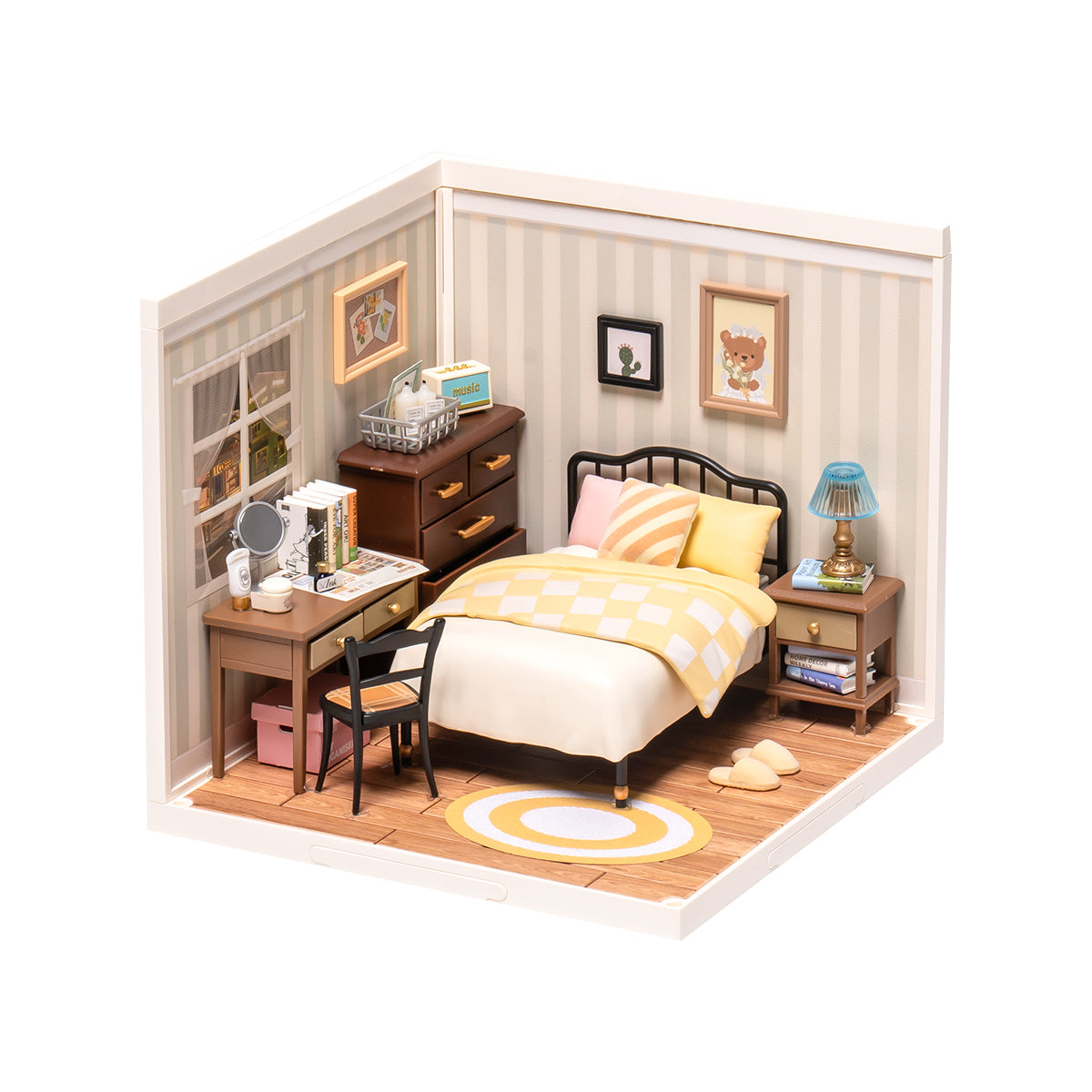 Quarto dos Bons Sonhos Casa Miniatura DIY