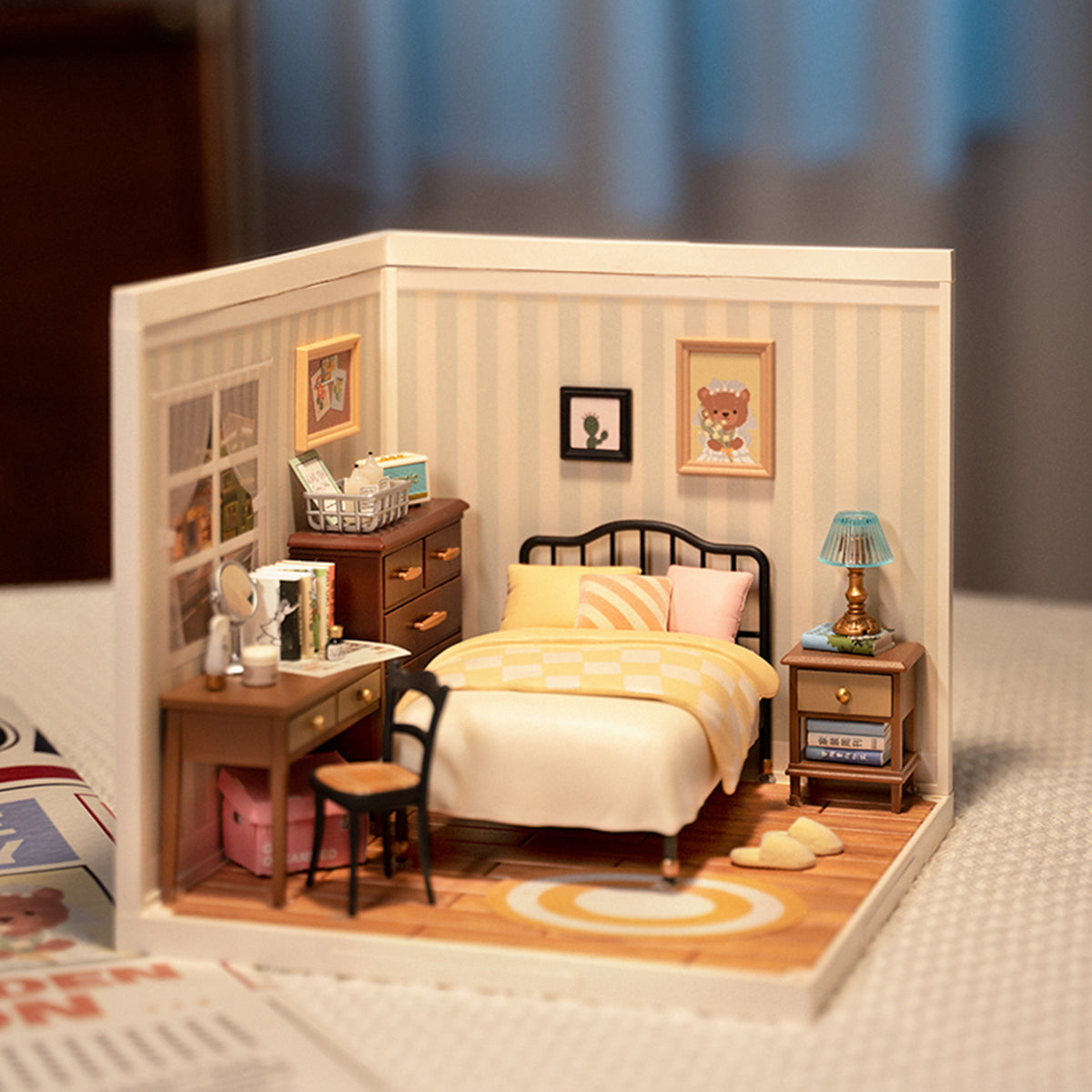Quarto dos Bons Sonhos Casa Miniatura DIY