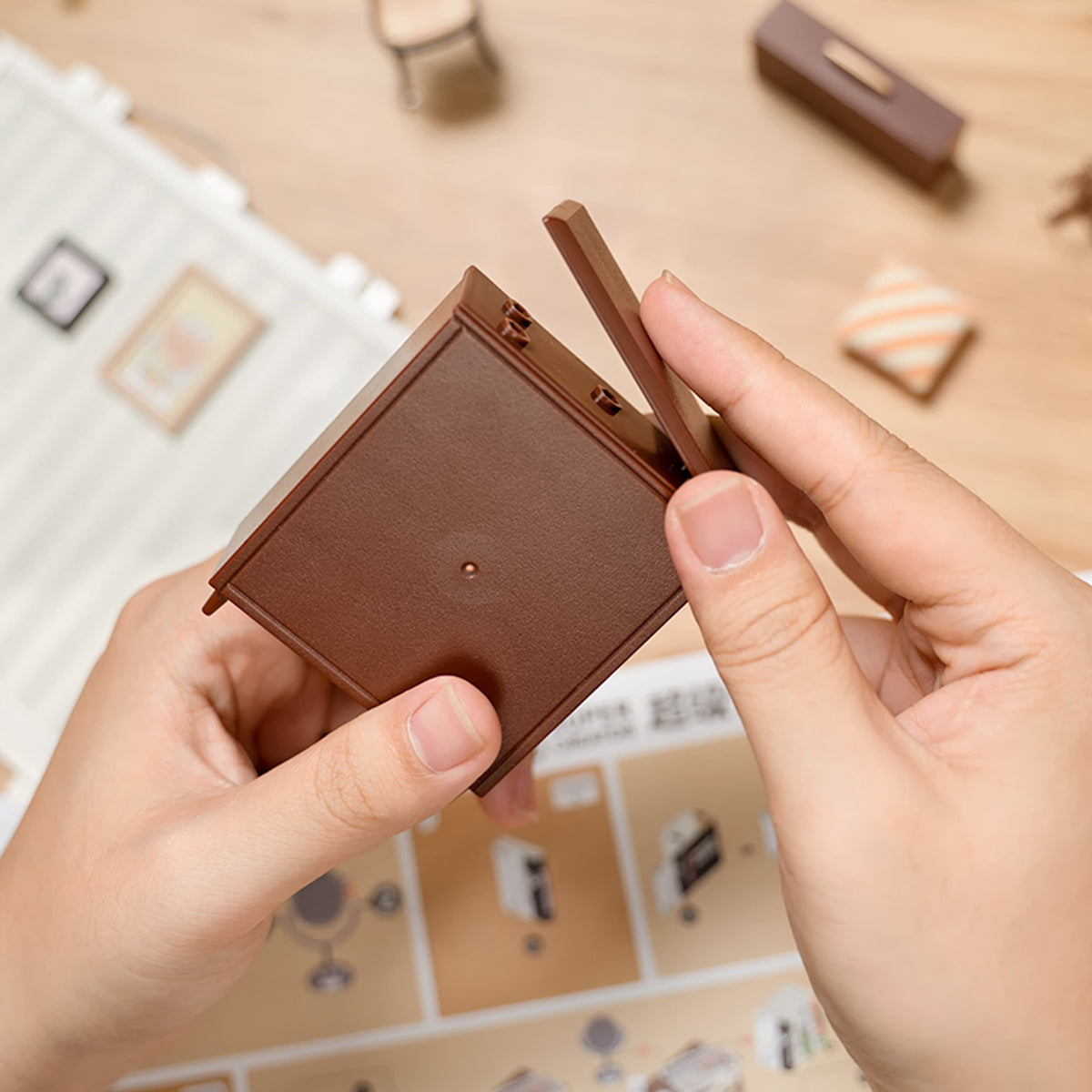 Quarto dos Bons Sonhos Casa Miniatura DIY