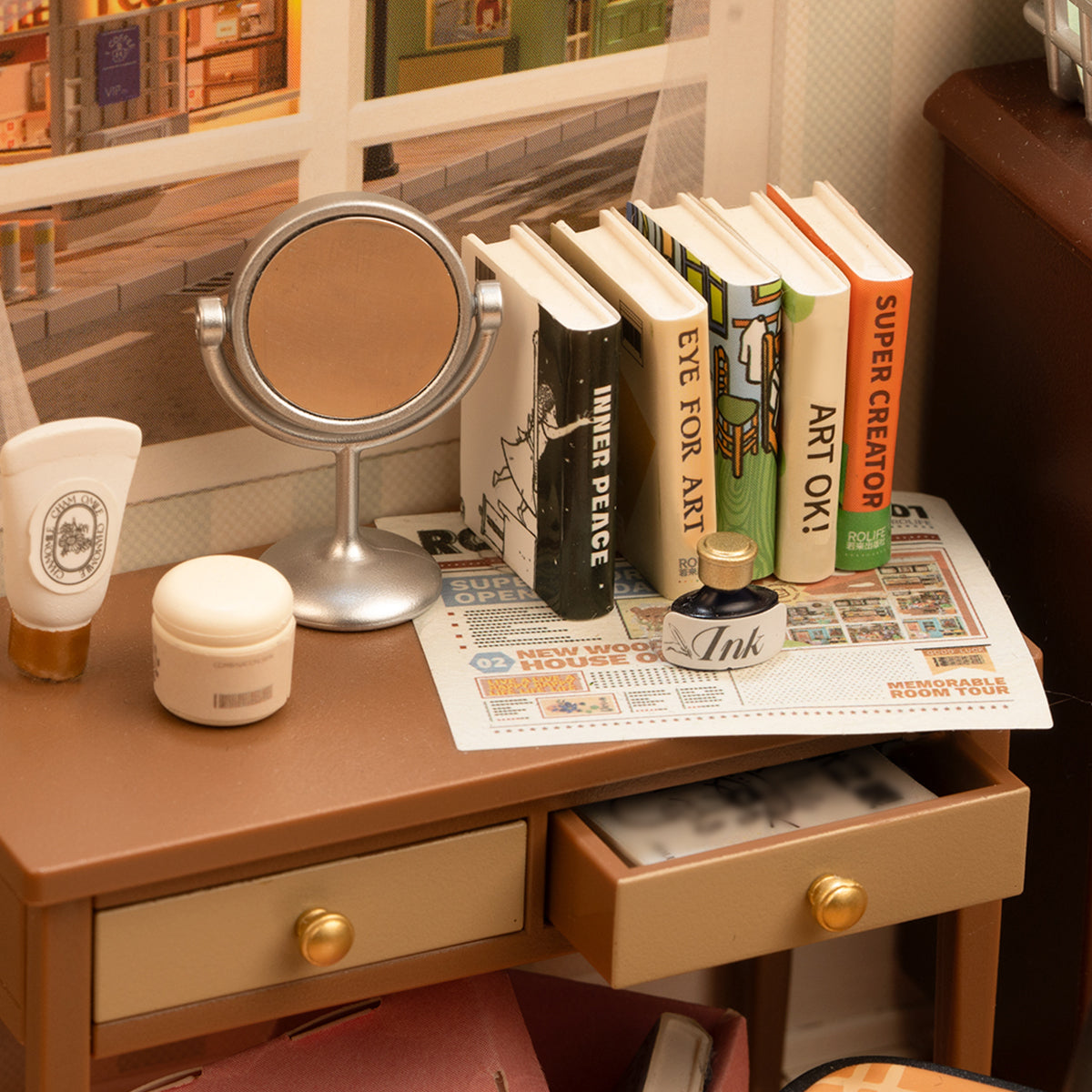 Quarto dos Bons Sonhos Casa Miniatura DIY