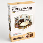 quarto dos bons sonhos casa miniatura - imagem caixa do produto