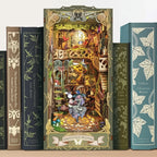 Reino Verde das Fadas Book Nook DIY