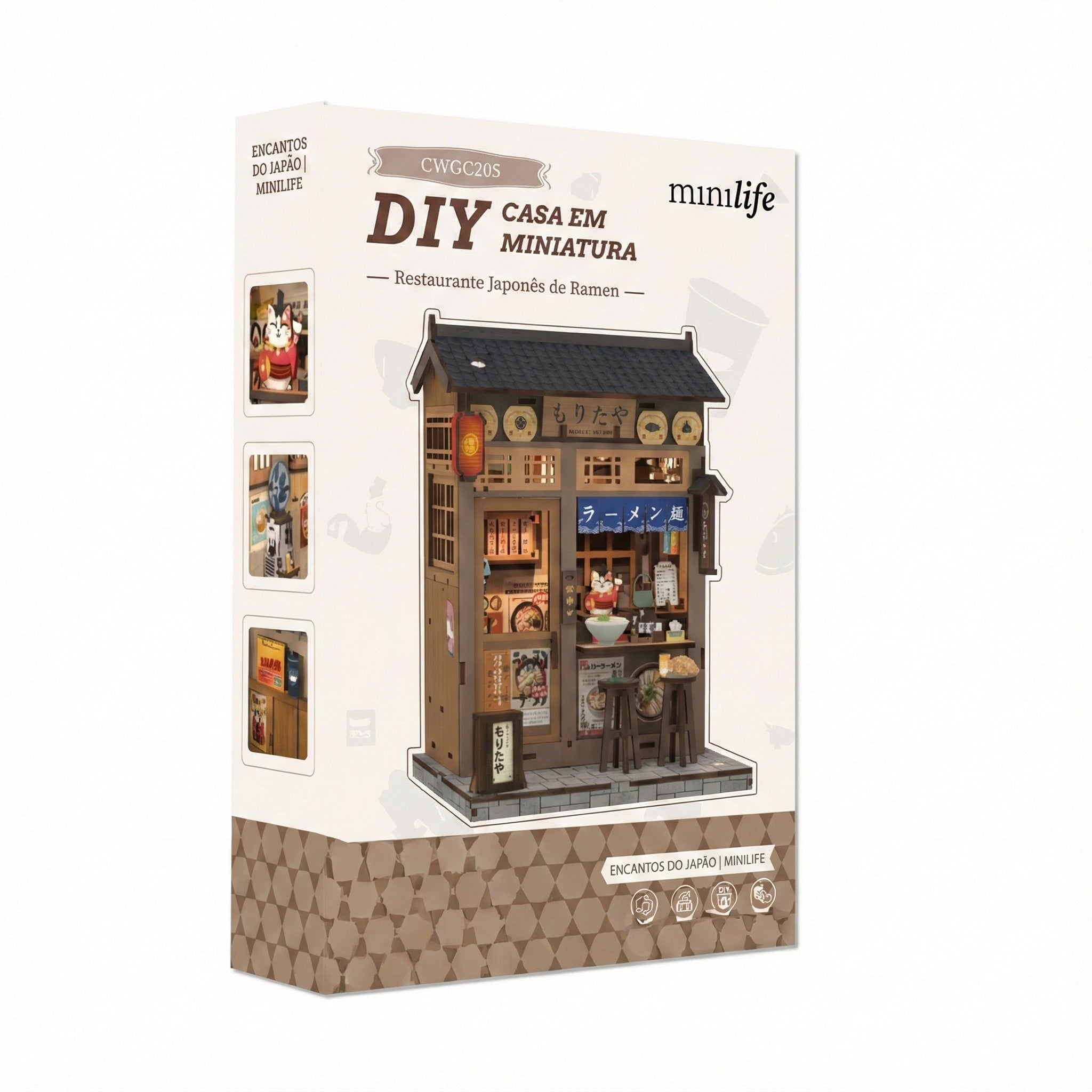Restaurante Japonês de Ramen | Casa Miniatura DIY