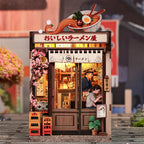 Restaurante Japonês Oishii Kyoto Casa Miniatura DIY