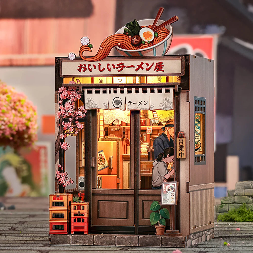 Restaurante Japonês Oishii Kyoto Casa Miniatura DIY