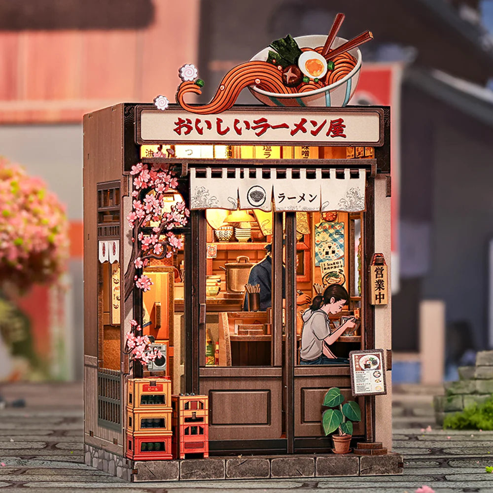 Restaurante Japonês Oishii Kyoto Casa Miniatura DIY