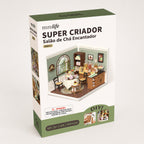 Salão de Chá Encantador | Casa Miniatura DIY