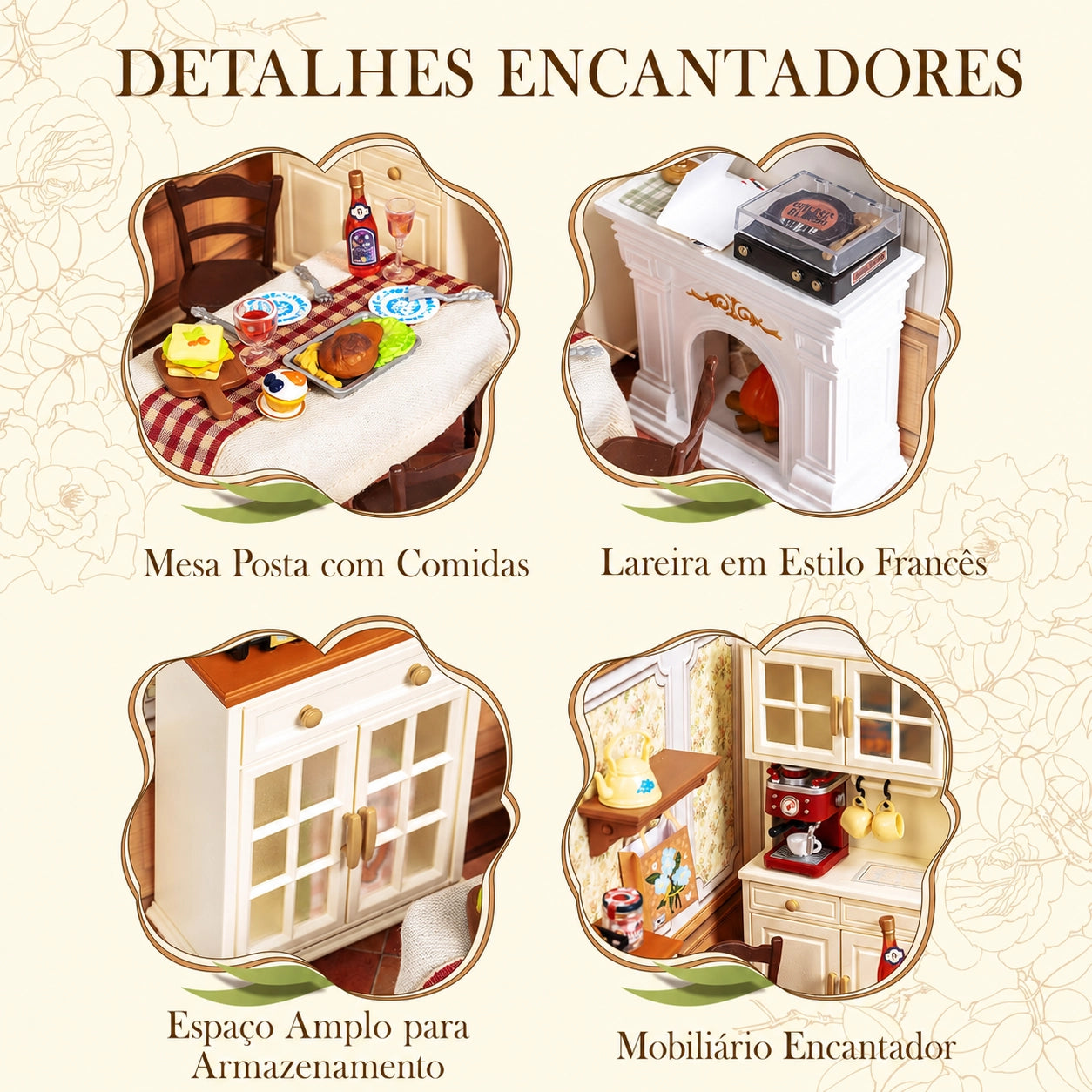 Sala de Jantar Aconchegante | Casa Miniatura DIY