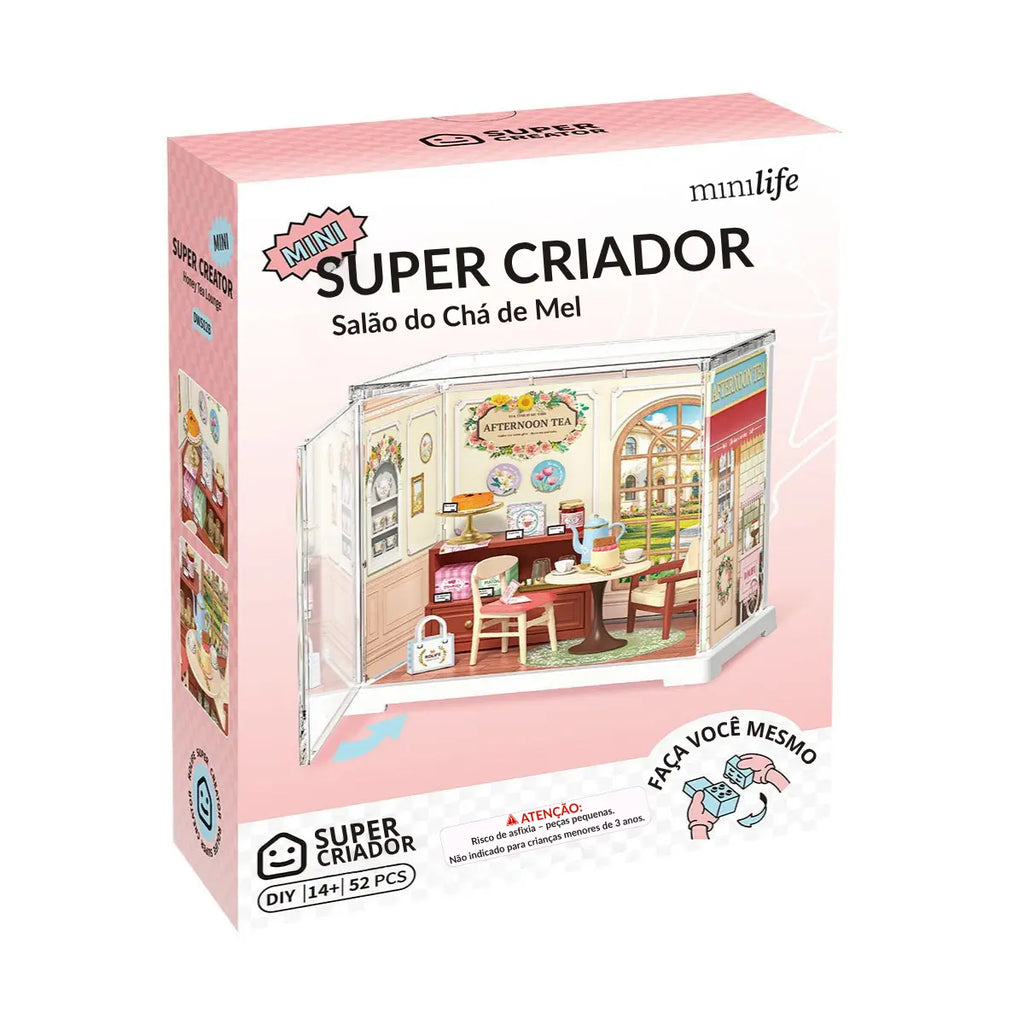 Salão Chá da Tarde | Casa Miniatura DIY