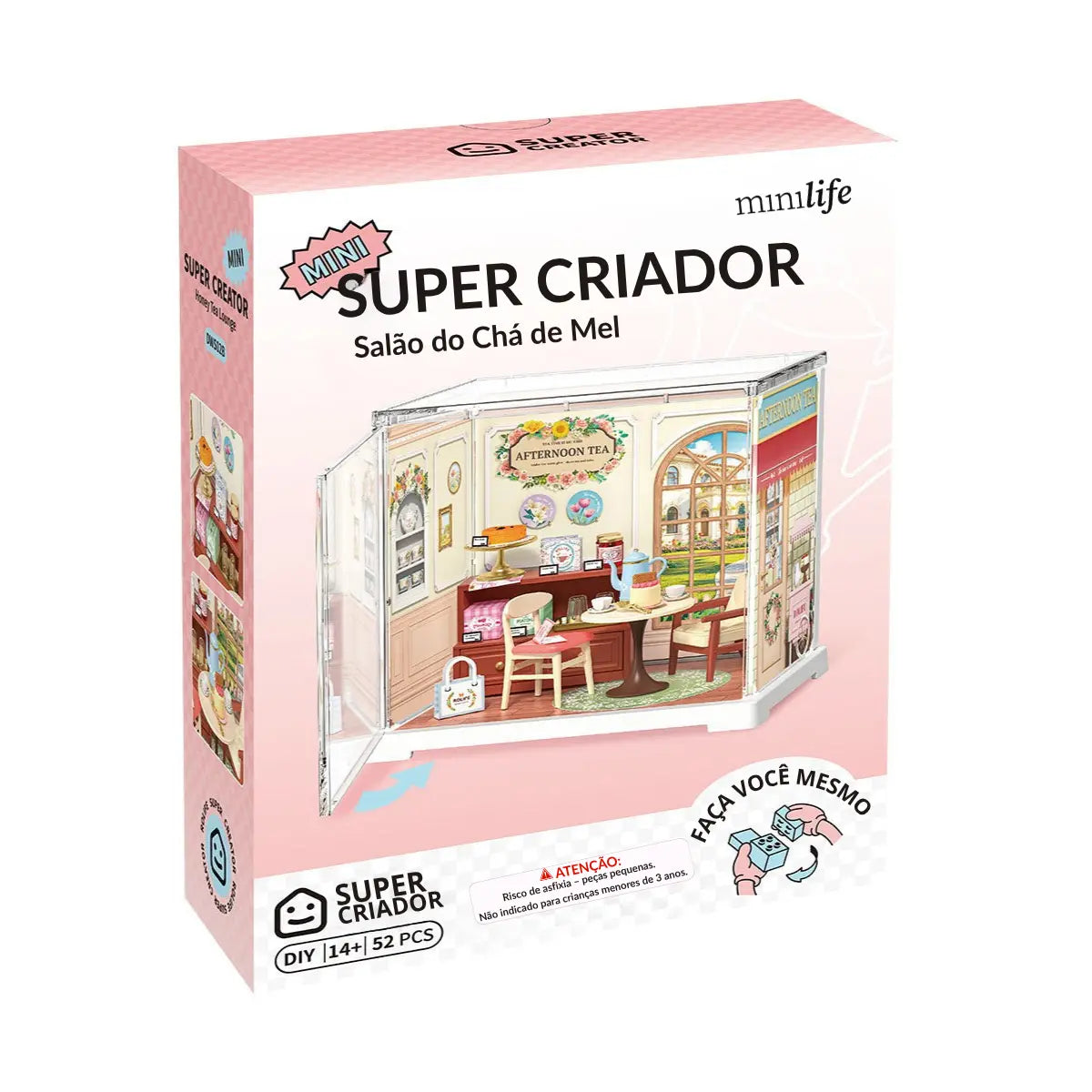 Salão Chá da Tarde | Casa Miniatura DIY