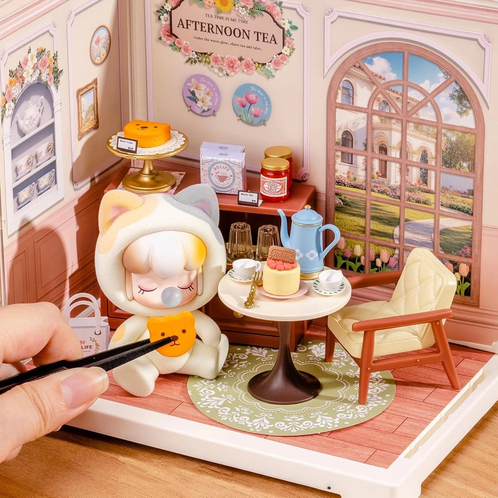 salao cha da tarde casa miniatura - carrossel imagem 2