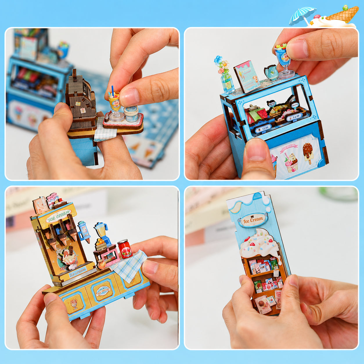 Sorveteria da Bella | Casa Miniatura DIY