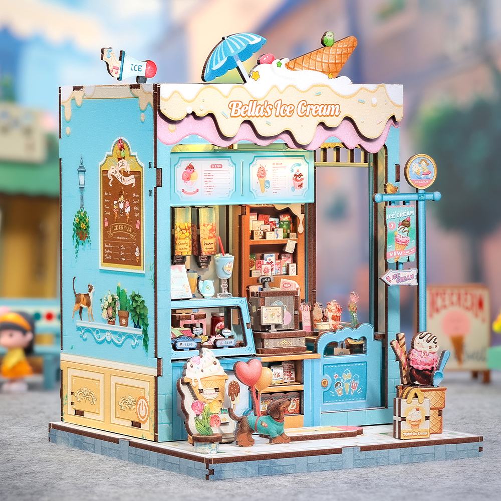 Sorveteria da Bella | Casa Miniatura DIY