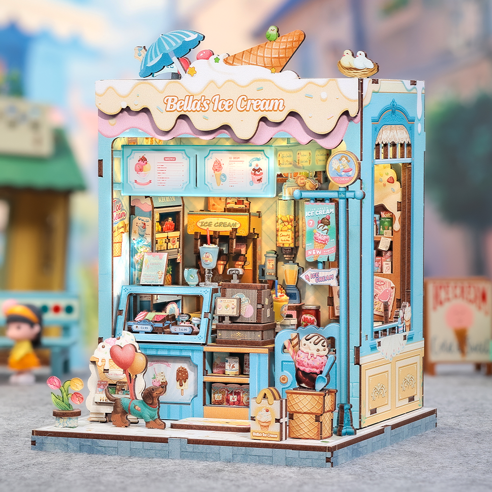 Sorveteria da Bella | Casa Miniatura DIY