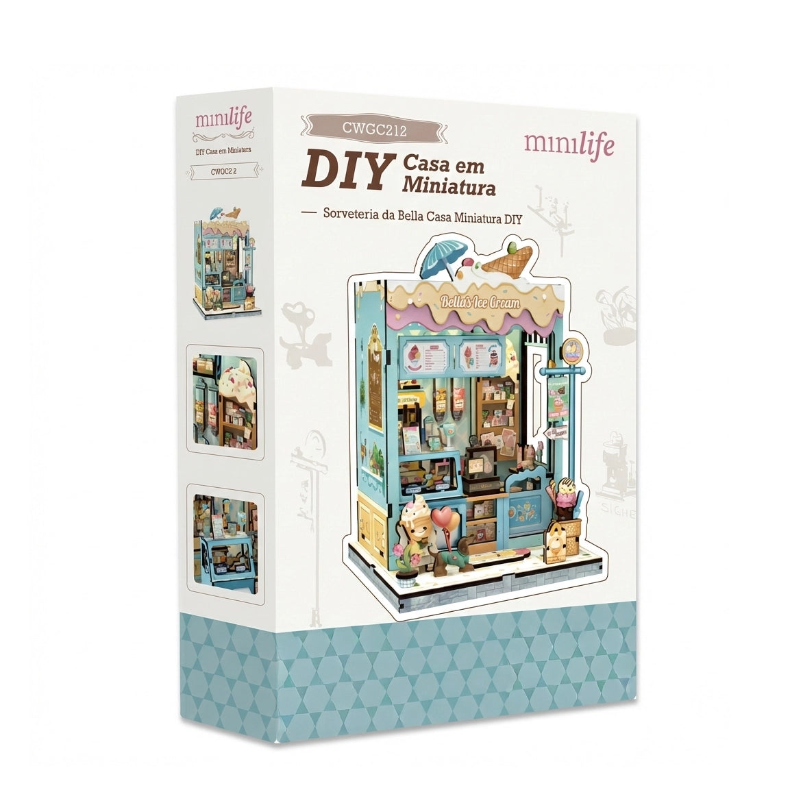 Sorveteria da Bella | Casa Miniatura DIY