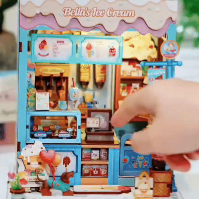 Sorveteria da Bella | Casa Miniatura DIY