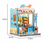 sorveteria da bella casa miniatura - imagem dimensoes
