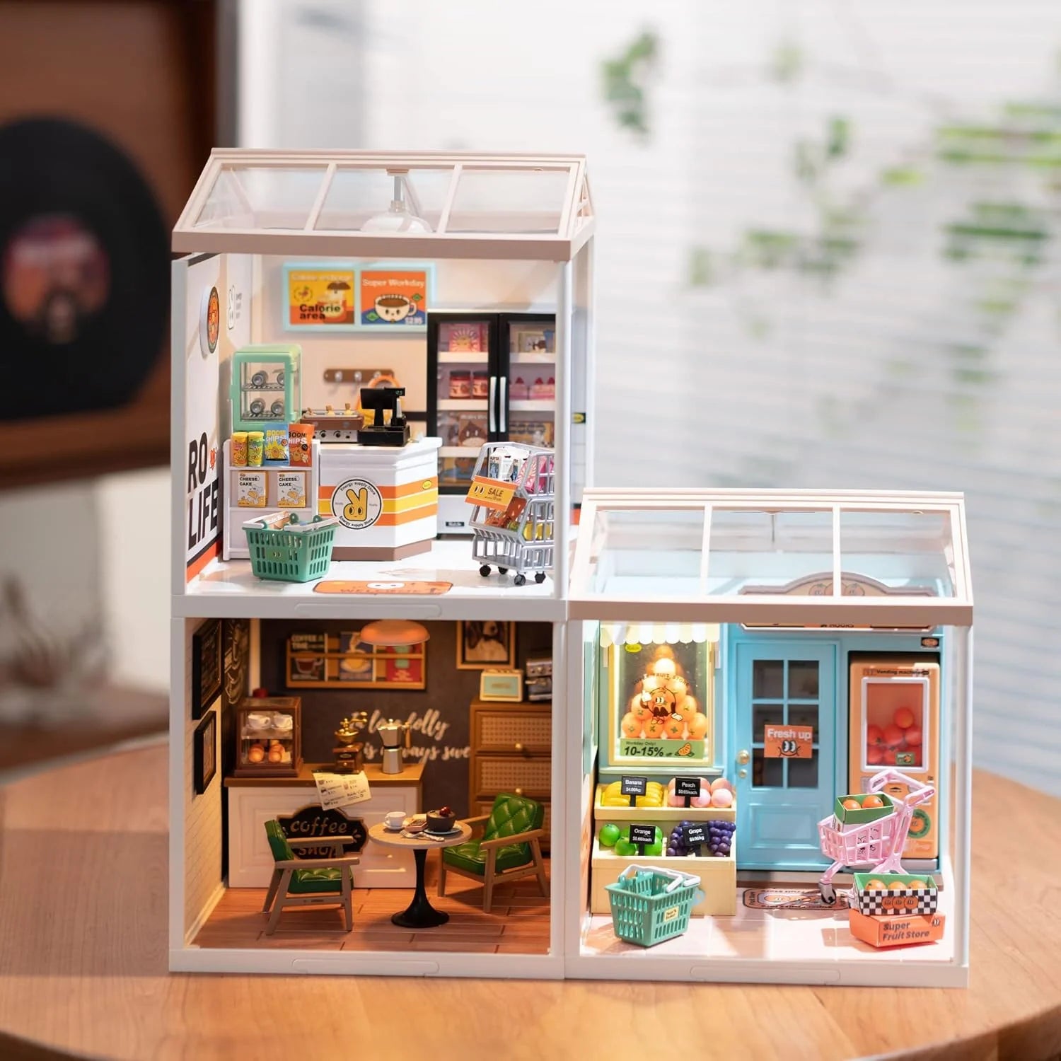 super fruteira miniatura diy - imagem porta abrivel imagem