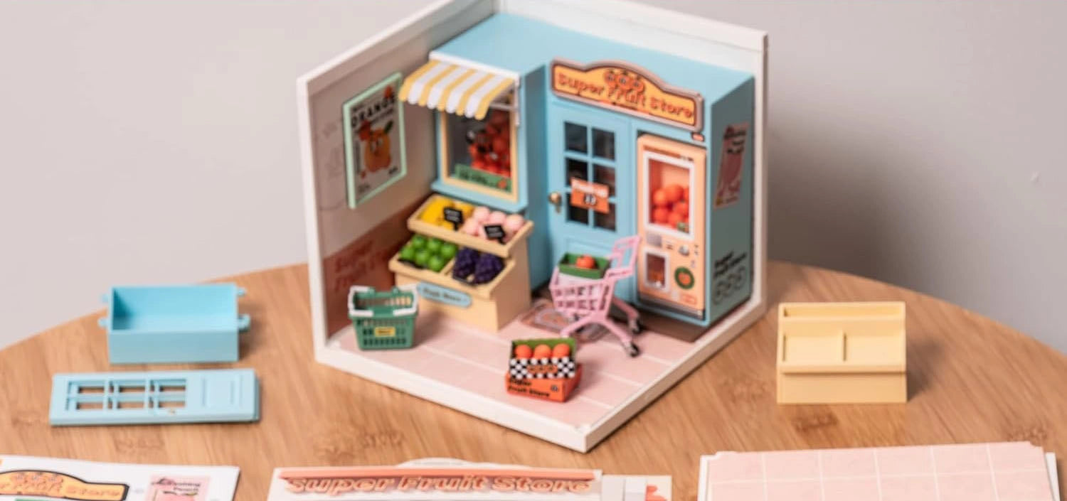 super fruteira miniatura diy - montagem imagem 1