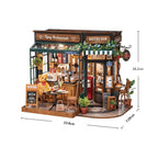 Tipsy Bistrô Casa Miniatura DIY