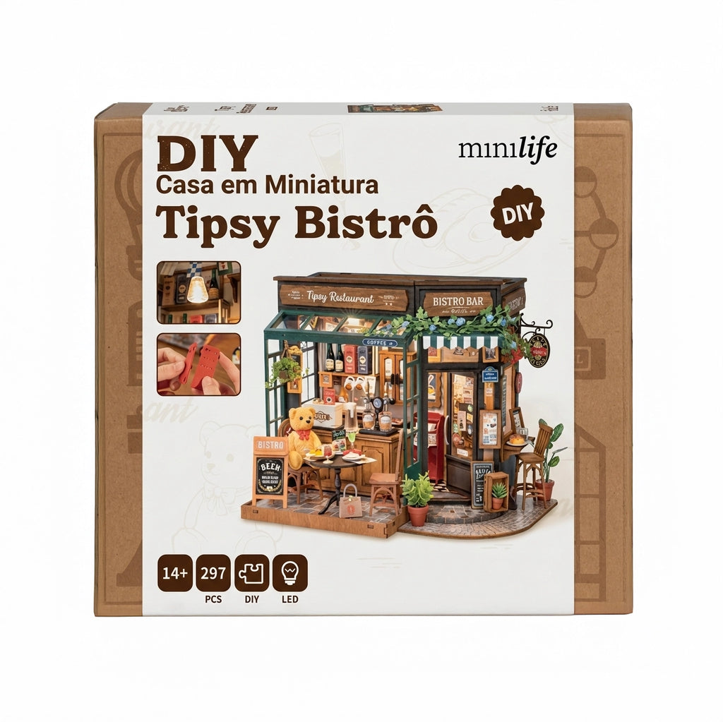 Tipsy Bistrô | Casa Miniatura DIY