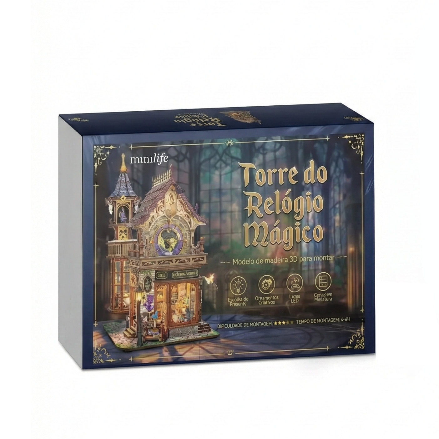 Torre do Relógio Mágico | Casa Miniatura DIY