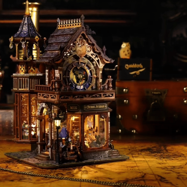 Torre do Relógio Mágico | Casa Miniatura DIY