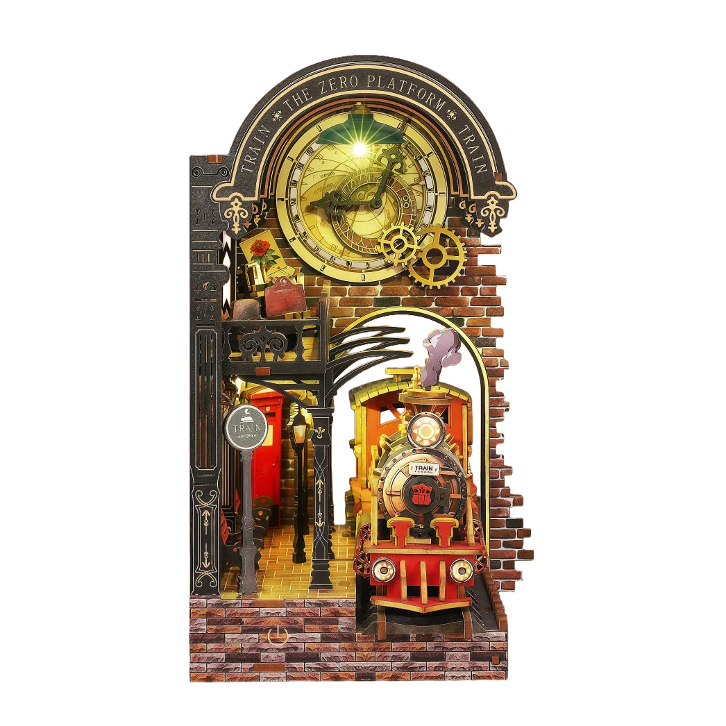 Trem Plataforma Zero | Book Nook DIY