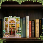 Vida Verde Livraria Casa Miniatura DIY