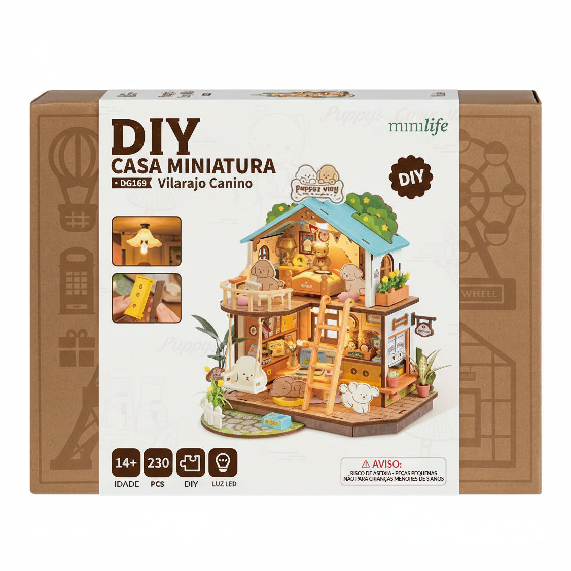 Vilarejo Canino | Casa Miniatura DIY