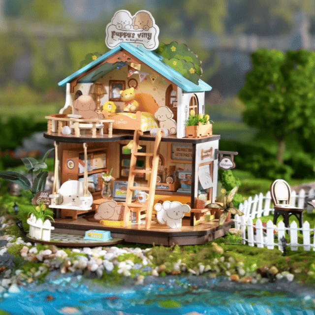 Vilarejo Canino | Casa Miniatura DIY