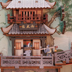 Vilarejo Oriental Book Nook DIY
